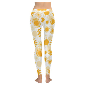 Sun design pattern Women's Legging Fulfilled In US