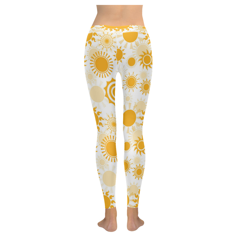 Sun design pattern Women's Legging Fulfilled In US