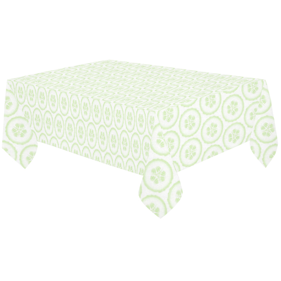 Cucumber pattern background Tablecloth