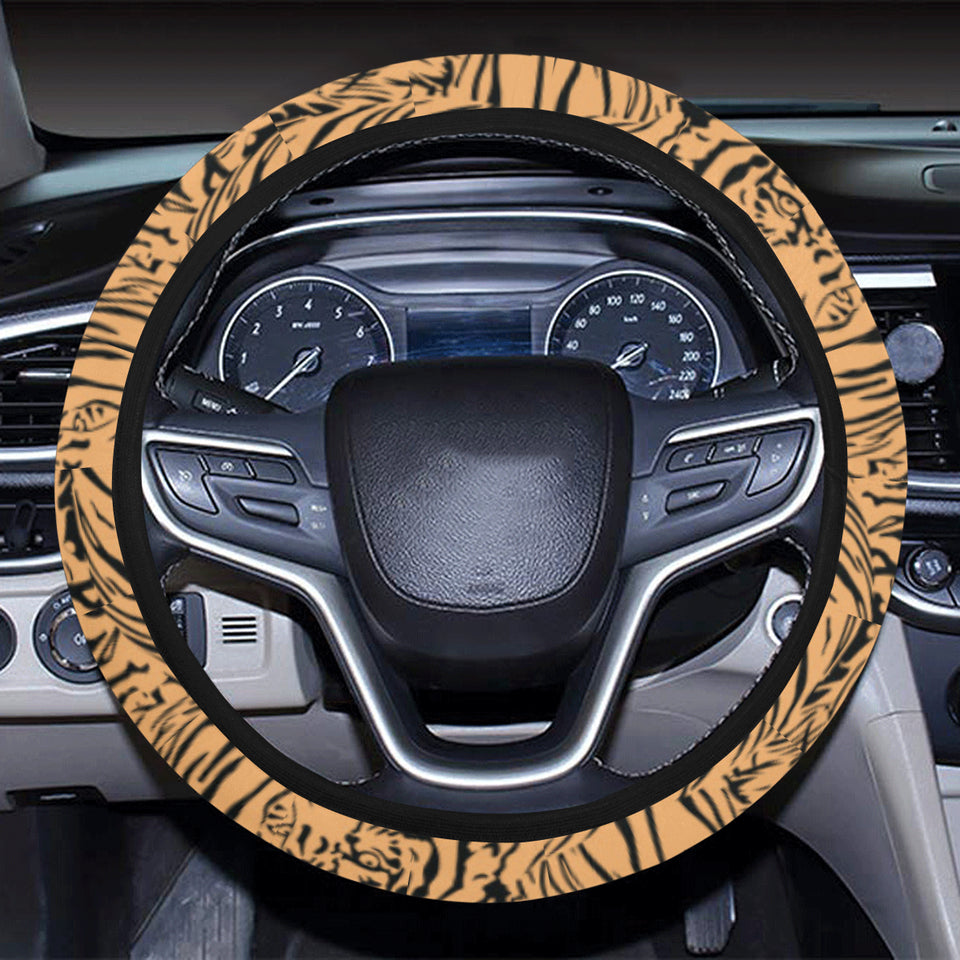 Bengal tigers pattern Car Steering Wheel Cover