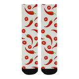 Chili pattern Crew Socks