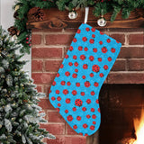 Ladybug Pattern Print Design 02 Christmas Stocking