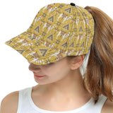 Camels ethnic motif pattern All Over Print Snapback Cap