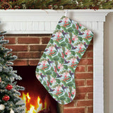 Hummingbird Pattern Print Design 05 Christmas Stocking