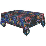 Octopus sea wave tropical fishe pattern Tablecloth