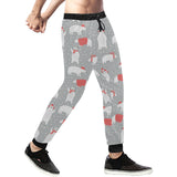 Cute rabbit pattern Unisex Casual Sweatpants