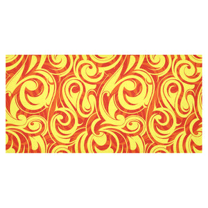Fire flame design pattern Tablecloth