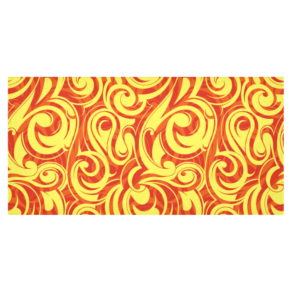 Fire flame design pattern Tablecloth