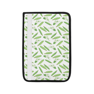 Green Peas Pattern Print Design 04 Car Seat Belt Cover