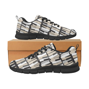 Piano Pattern Print Design 04 Women's Sneaker Shoes