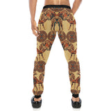 Camel polynesian tribal design pattern Unisex Casual Sweatpants