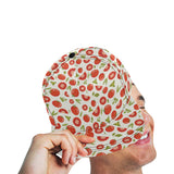 Tomato pattern All Over Print Snapback Cap