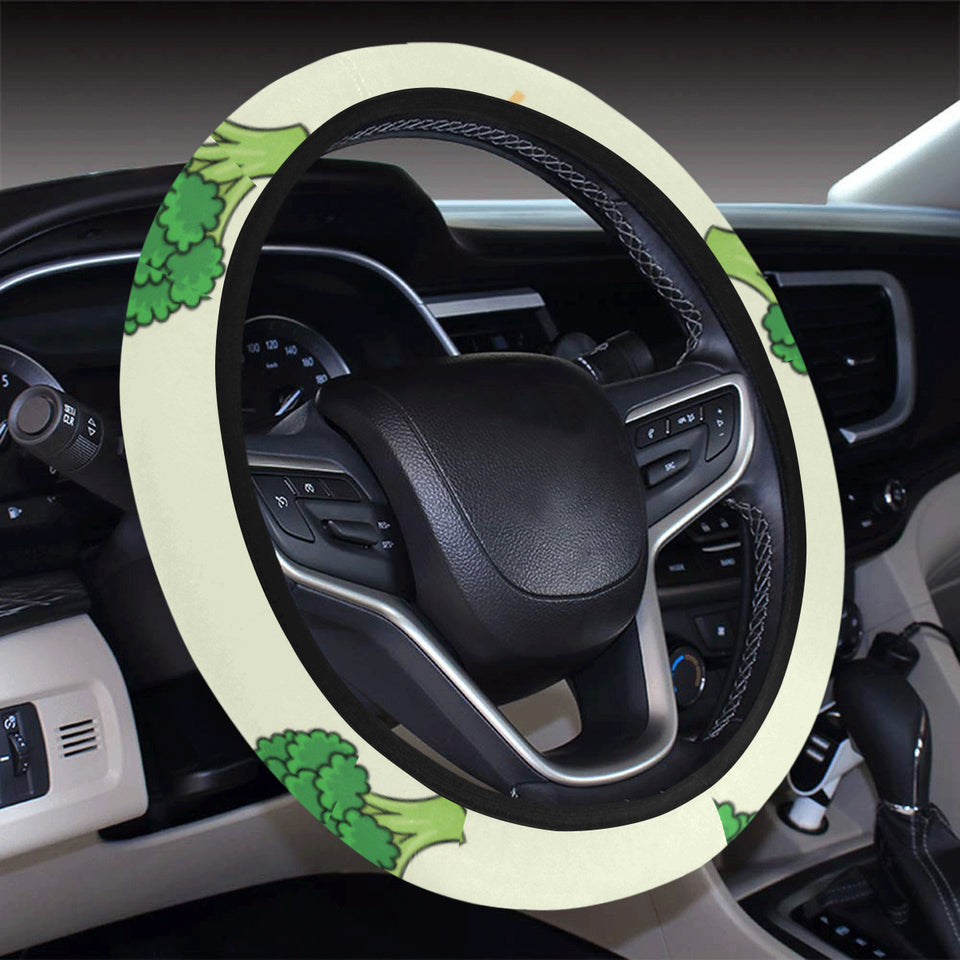 Broccoli pattern Car Steering Wheel Cover