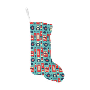 British Pattern Print Design 04 Christmas Stocking