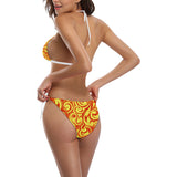 Fire flame design pattern Sexy Bikinis Two-Piece Swimsuits