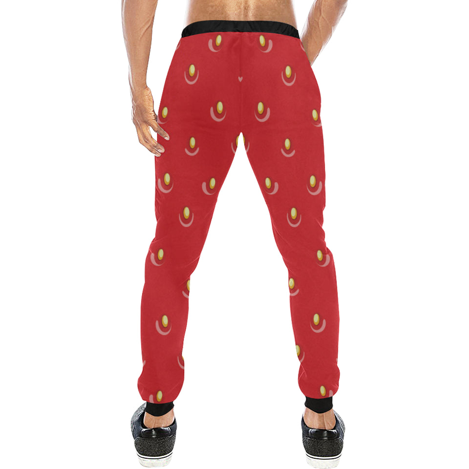 strawberry texture skin pattern Unisex Casual Sweatpants