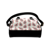 papaya pattern Shoulder Handbag