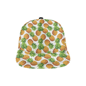 Pineapples design pattern All Over Print Snapback Cap