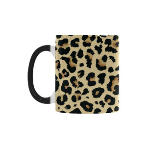 Leopard print design pattern Morphing Mug Heat Changing Mug
