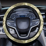 Light Green camouflage pattern Car Steering Wheel Cover