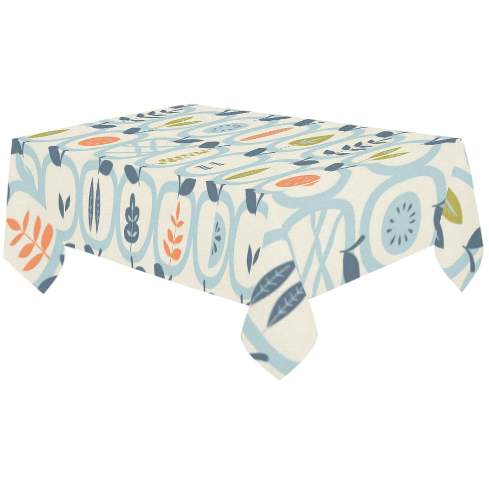 apples leaves pattern Tablecloth