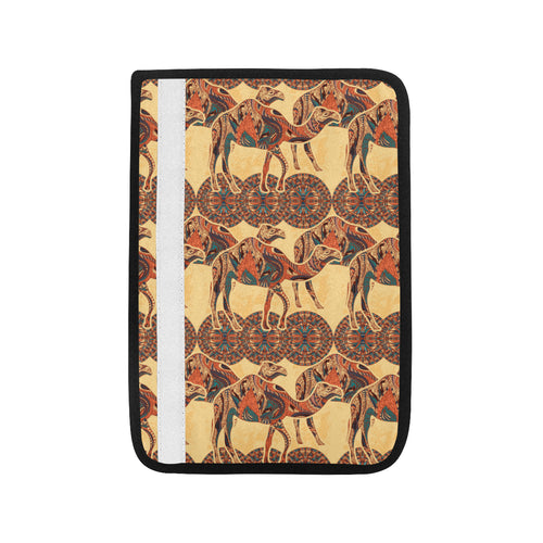 Camel polynesian tribal design pattern Car Seat Belt Cover