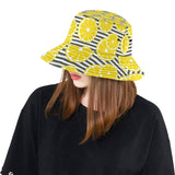 slice of lemon design pattern Unisex Bucket Hat