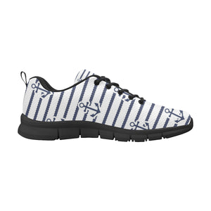 Anchor rope nautical  pattern Men's Sneaker Shoes