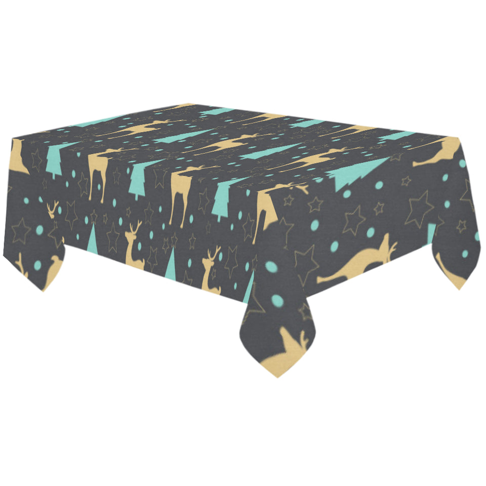 Deers star tree pattern Tablecloth