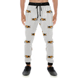 Cute beagle dog sleeping pattern Unisex Casual Sweatpants