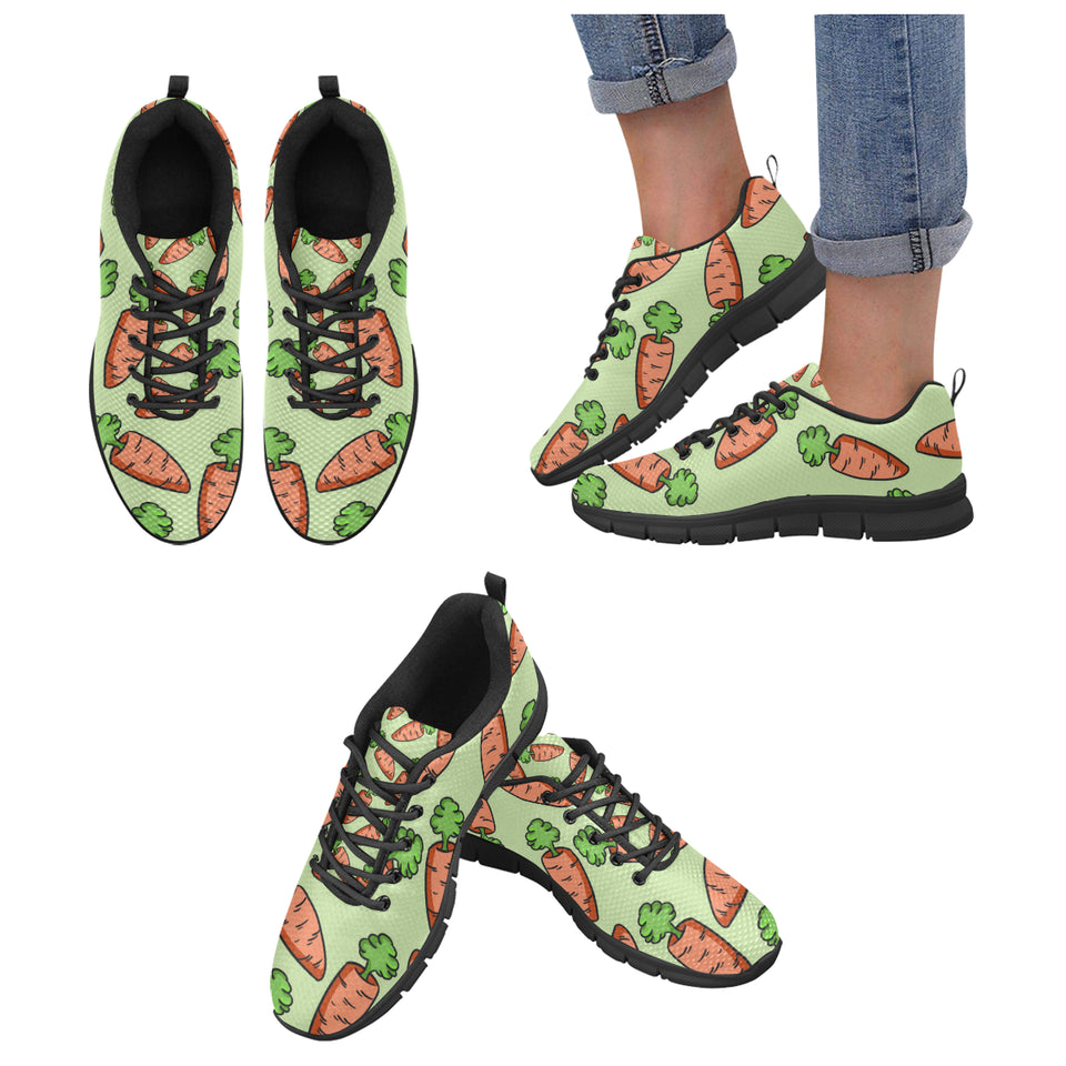 Carrot Pattern Print Design 05 Women's Sneaker Shoes