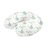 Cute Rhino pattern U-Shaped Travel Neck Pillow