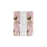Cute unicorn pug pattern Classical White Mug (Fulfilled In US)