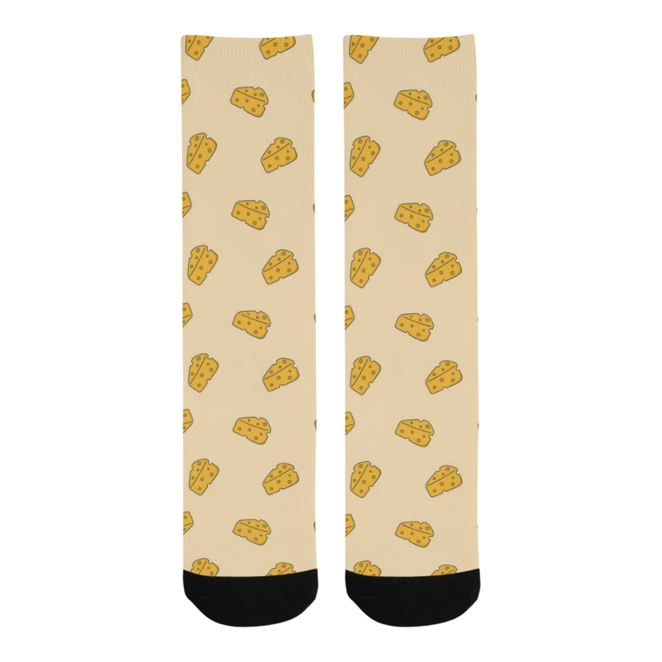 Cheese pattern Crew Socks