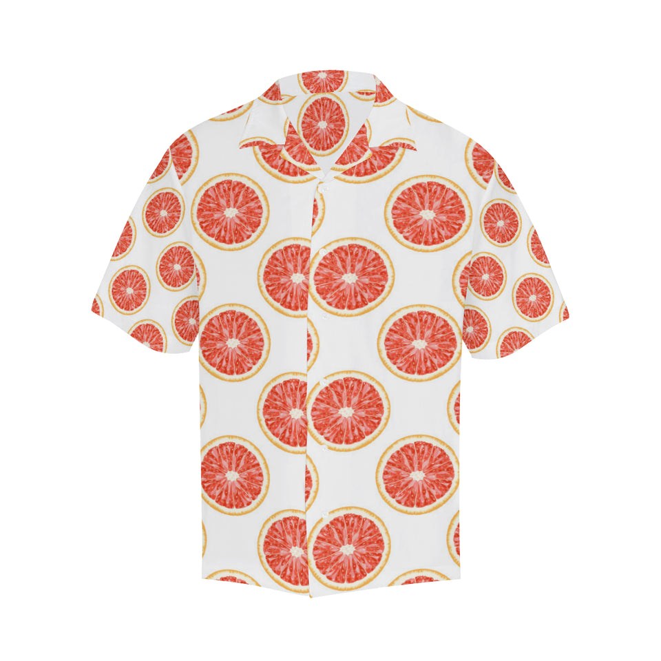 Grapefruit pattern Men's All Over Print Hawaiian Shirt