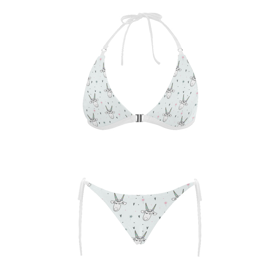 Cute goat design pattern Sexy Bikinis Two-Piece Swimsuits