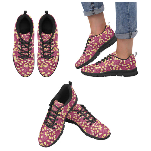 Popcorn Pattern Print Design 02 Women's Sneaker Shoes