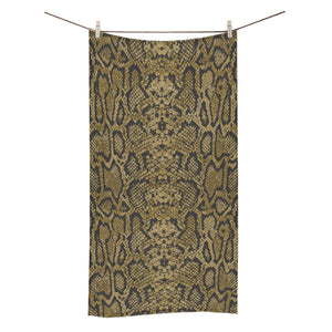 Snake skin pattern Bath Towel