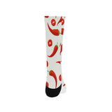 Chili pattern Crew Socks