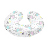 Cute elephant mouse pattern U-Shaped Travel Neck Pillow