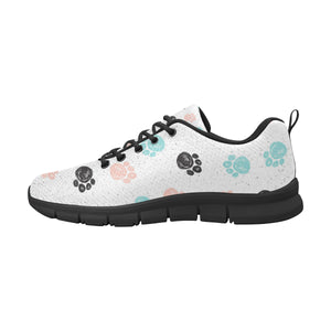 Dog Paws Pattern Print Design 04 Women's Sneaker Shoes