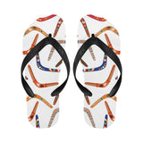 Boomerang Australian aboriginal ornament pattern Unisex Flip Flops