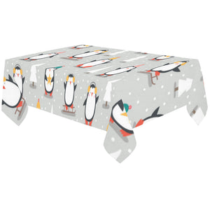 Cute Penguin christmas pattern Tablecloth