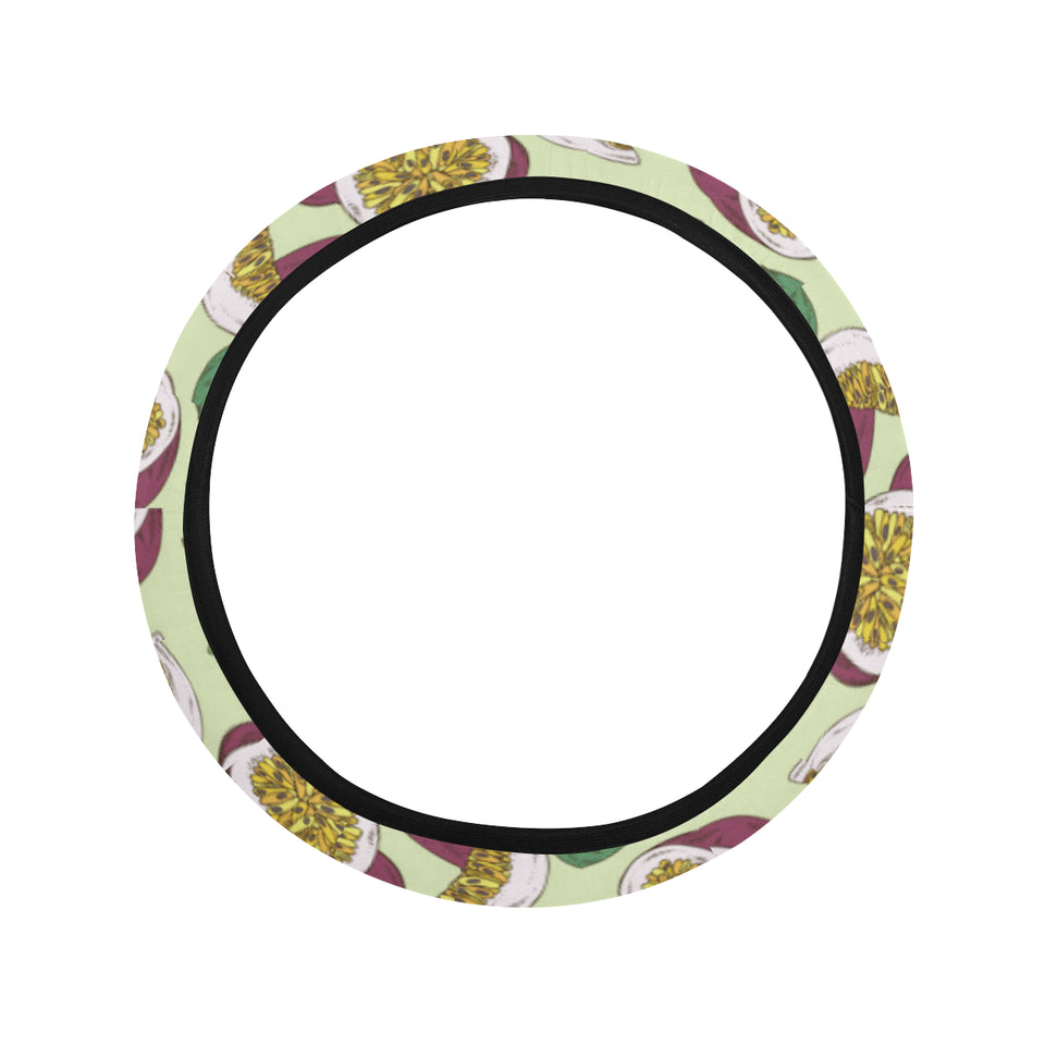 Paassion fruit pattern Car Steering Wheel Cover
