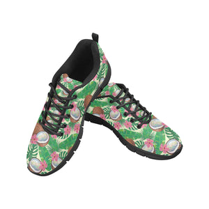 Coconut Pattern Print Design 01 Women's Sneaker Shoes