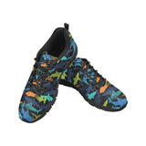 Colorful shark Men's Sneaker Shoes