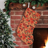 Fire flame pattern Christmas Stocking