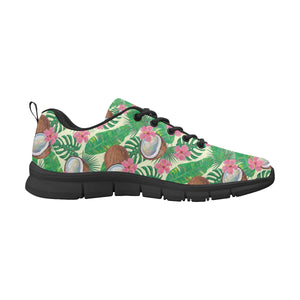 Coconut Pattern Print Design 01 Women's Sneaker Shoes