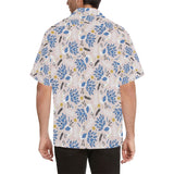 Cute peacock pattern Men's All Over Print Hawaiian Shirt
