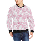 Sketch guava pattern Men's Crew Neck Sweatshirt